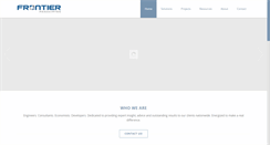 Desktop Screenshot of frontierassoc.com